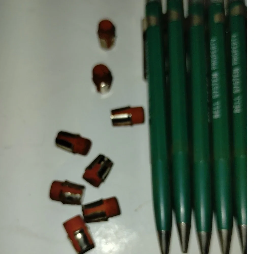 Bell System Set of‎ 8 Mechanical Pencil Lot Vintage Drafting Tool Collectible